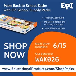  School Supply Flyer